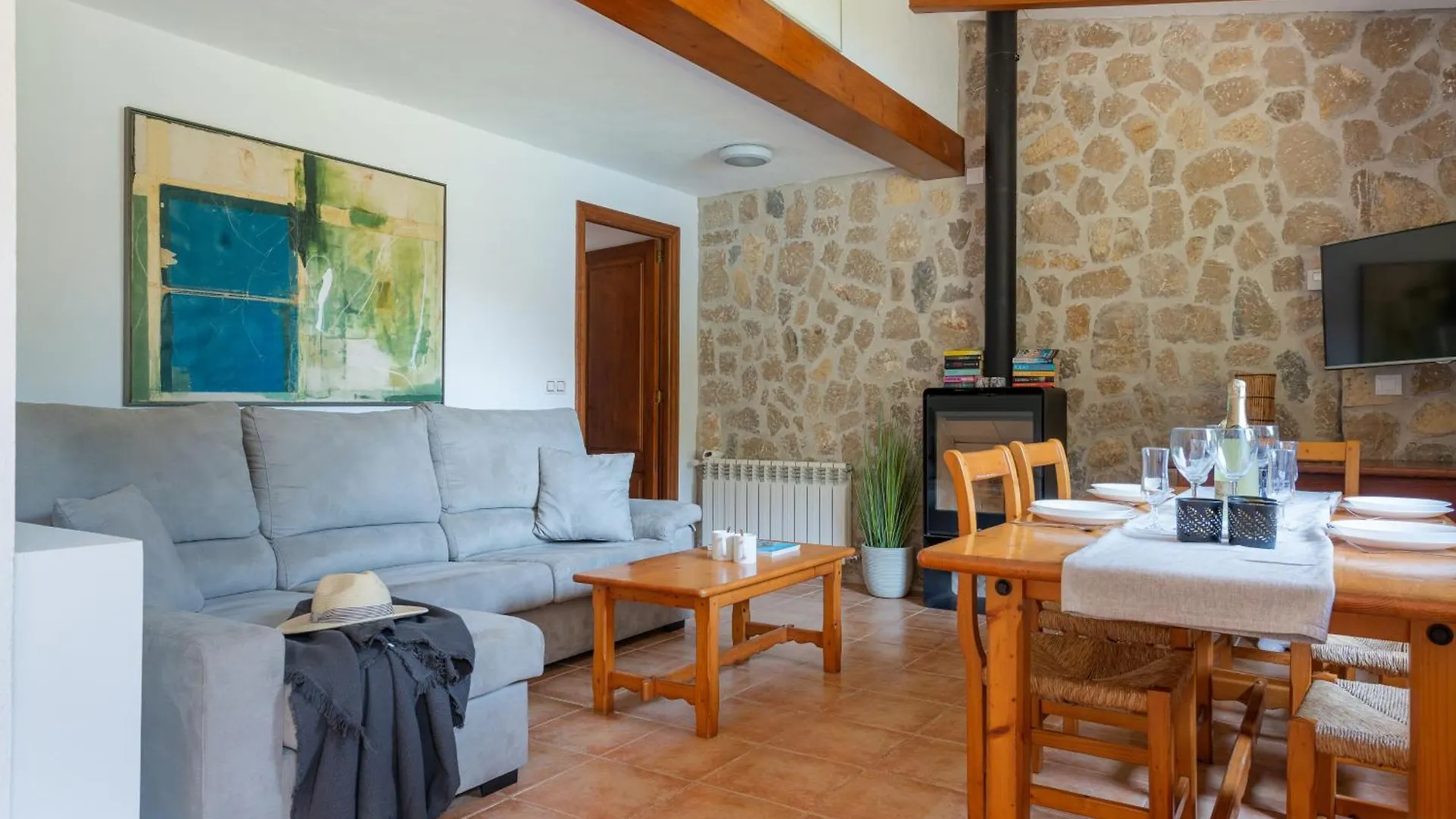 Villa Pont Romà - El Camp Redo - de Pollença con piscina, WIFI, AC Spagna