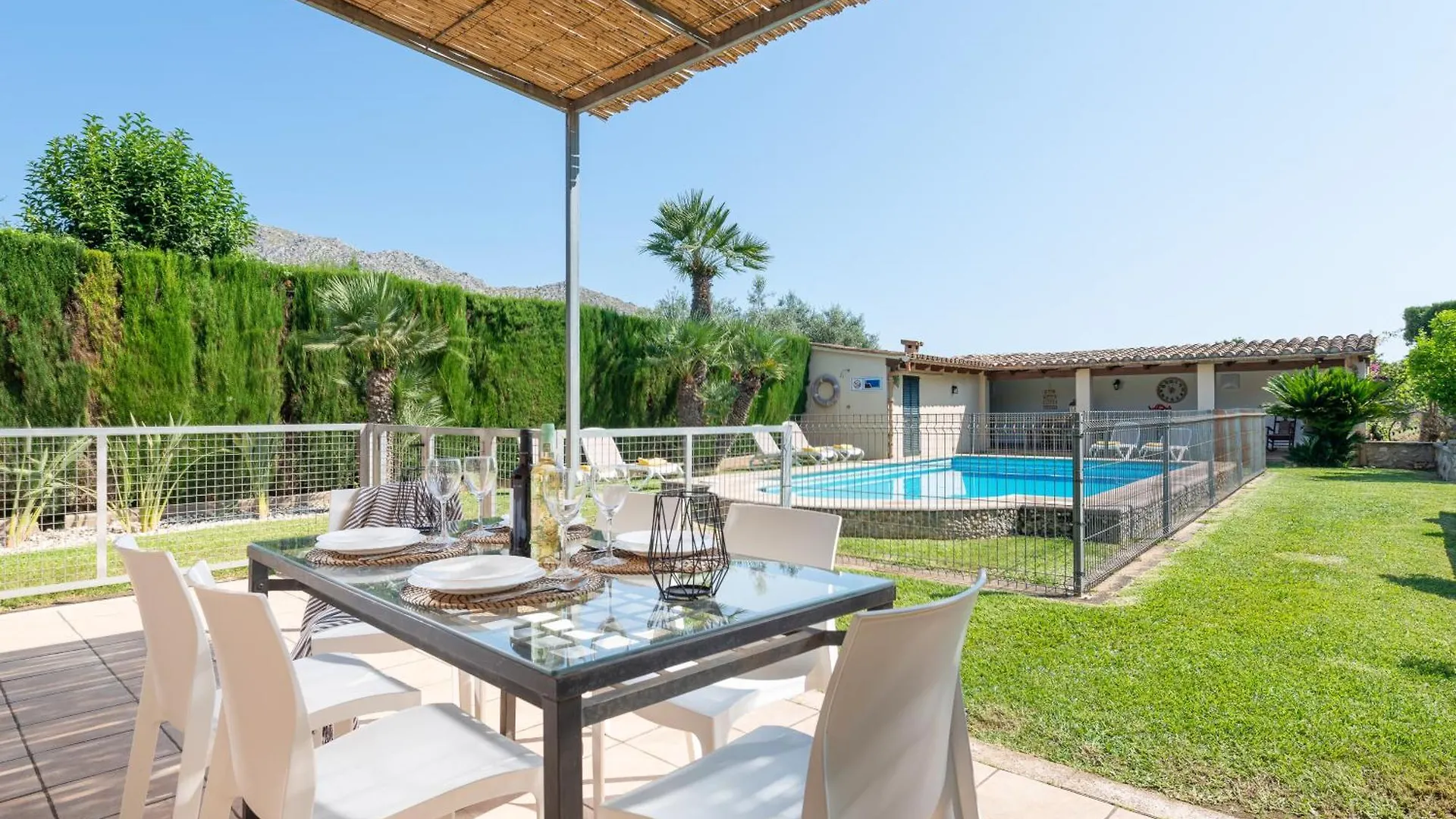 Villa Pont Roma - El Camp Redo - De Pollenca Con Piscina, Wifi, Ac Spanyolország