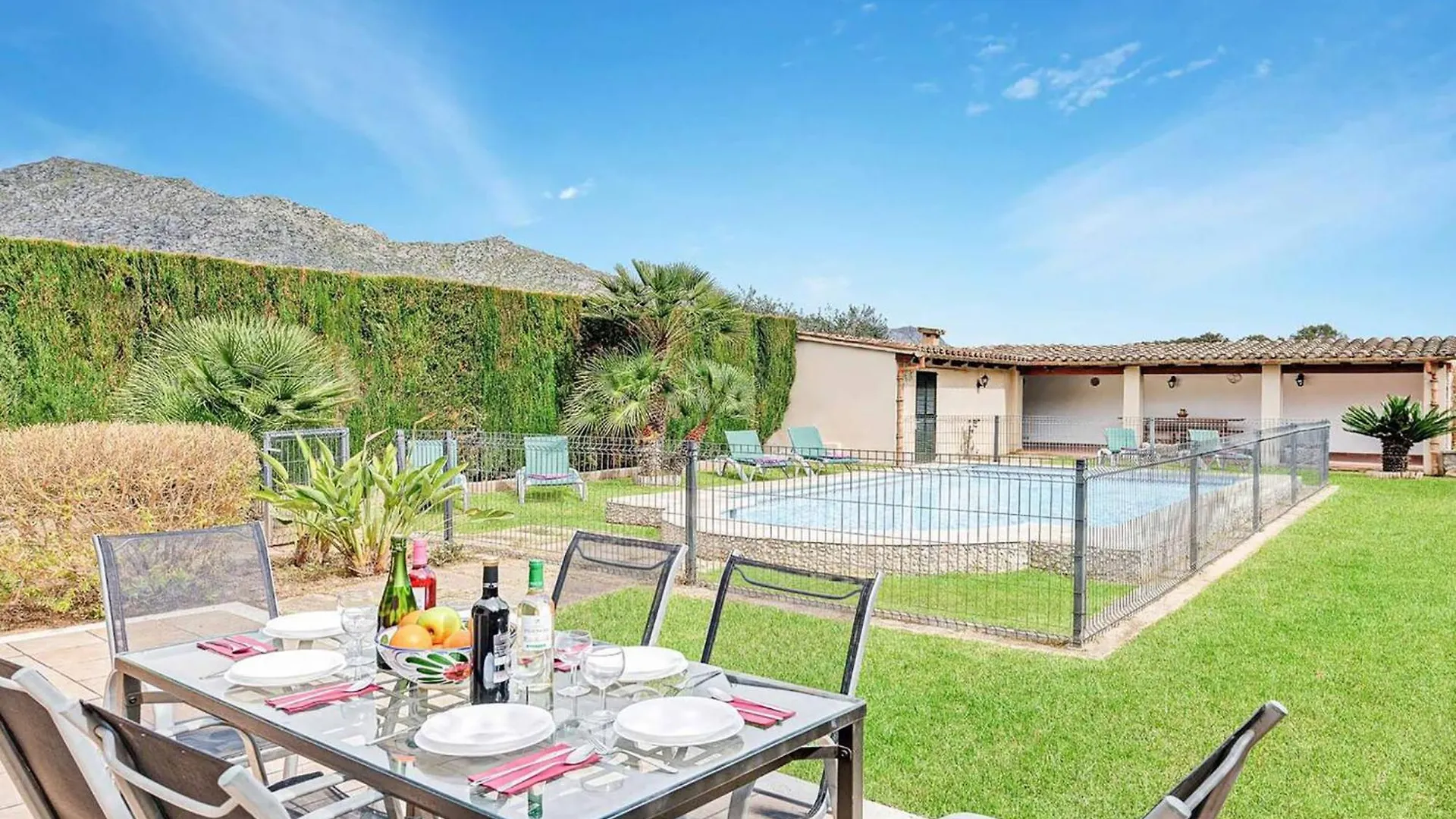 Villa Pont Roma - El Camp Redo - De Pollenca Con Piscina, Wifi, Ac
