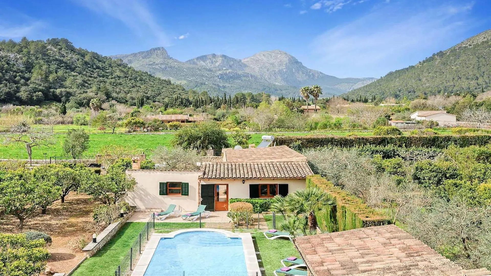 Villa Pont Roma - El Camp Redo - De Pollenca Con Piscina, Wifi, Ac